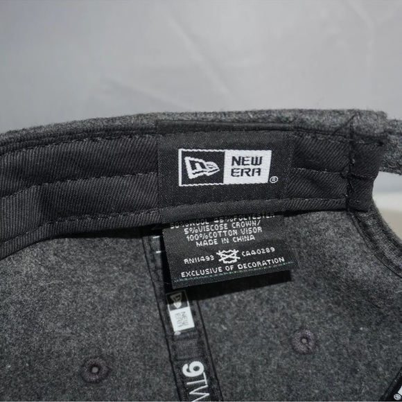 New Era EC Gray & Black Wool Blend Cap
One Size Fits Most Men’s - Picture 3 of 6